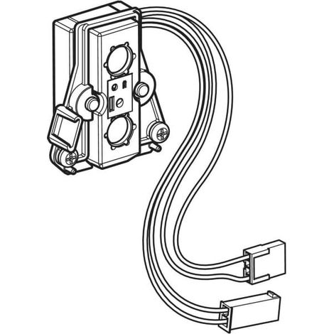 Geberit Sensorelektronik mit Adapter, 242.775.00.1