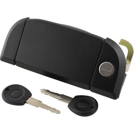 Poignée de porte extérieure avant gauche avec clé pour Volkswagen T4 Transporter (1990-2003) (1/2)