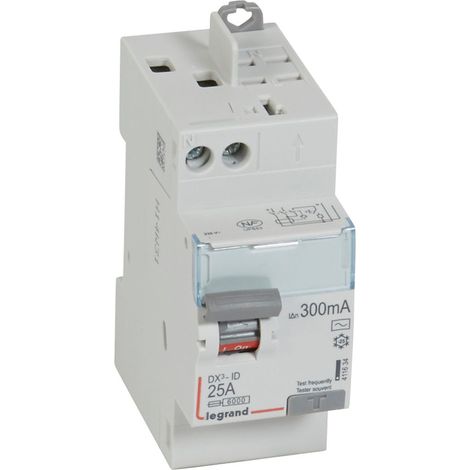 DX³-ID interruttore differenziale 2P 25A Tipo AC 300mA 230V Legrand - LEG411634