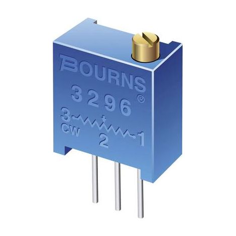 Bourns 3296X-1-503LF 3296X-1-503LF Potentiomètre variable 25 tours linéaire 0.5 W 50 kΩ 9000 ° 1 pc(s) W14506 (1/2)