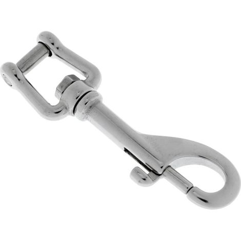 Mousqueton à Manille Pivotante En Acier Inoxydable 316 De Qualité Marine Robuste