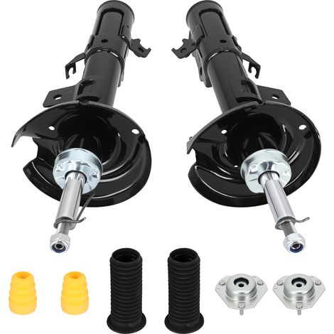 2 ammortizzatori + cuscinetto kit assistenza anteriore for Ford Fiesta 6 2008-17 (1/4)