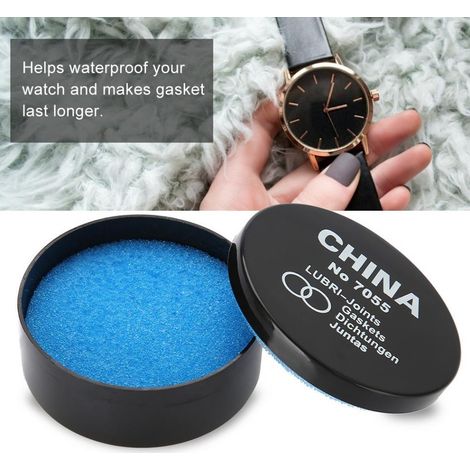 Tools for watch repair, watch waterproofing paste, O-rings for watch maintenance, sealing rings for watches, self-adhesive waterproofing oil, 200°C waterproofing oil--DTEKGAZ