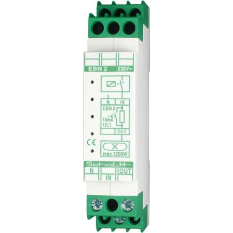 Limitador de corriente Schalk EBN2 230 V 16 A compacto