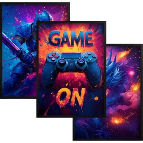 Affiche encadrée moderne avec image de jeu pour console Xbox pour joueurs (1/5)