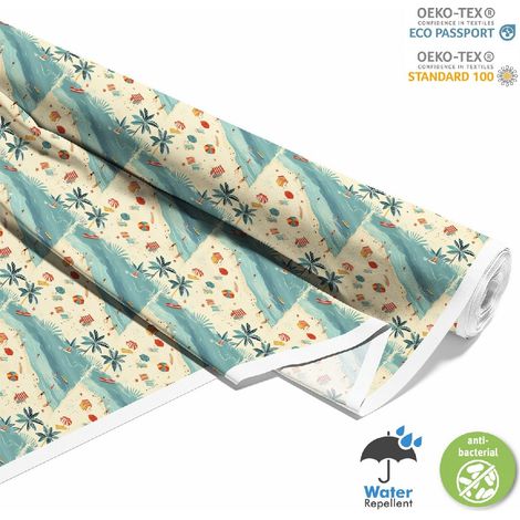 TESSUTI DECORATIVI PER ESTERNI OXFORD - motivo estivo DX8948 (1/5)