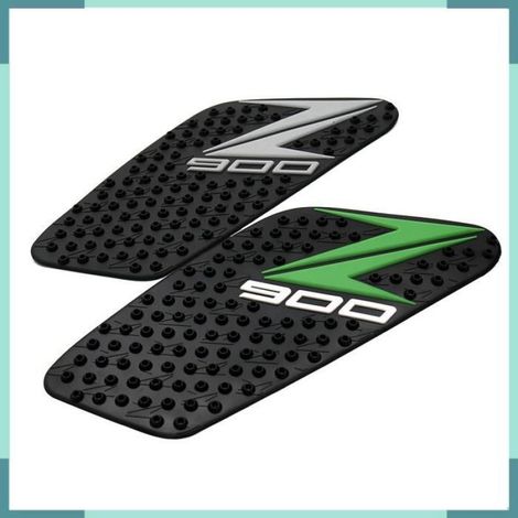 Protection de réservoir Autocollant antidérapant pour réservoir de moto, genouillère de Traction, moto pour Blanc (1/5)