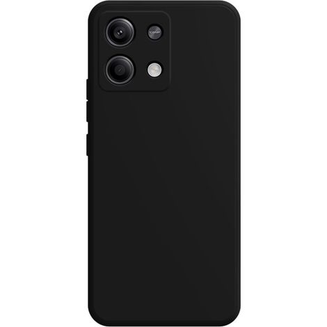Custodia per Xiaomi Redmi Note 13 5G, in silicone leggero, nera (1/3)