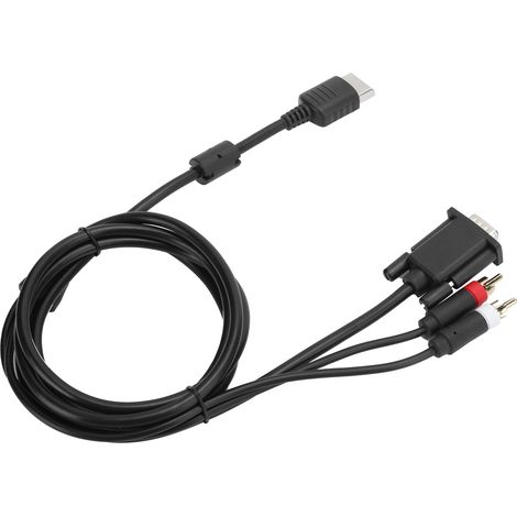 Câble VGA Haute Définition avec Adaptateur Audio pour Console Sega Dreamcast DC (1/5)