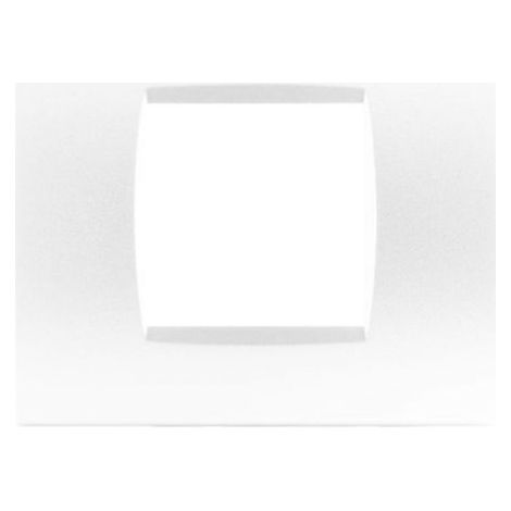 Mapam Serie elettrica Frutti Compatibili serie Bticino Light (ART)  Placca 2 Moduli bianca