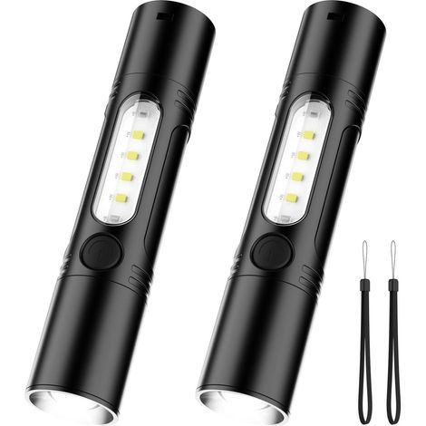 32 cm wiederaufladbare Arbeitsleuchte – LED-Taschenlampe mit 5 Modi, Magnetfuß und USB-Aufladung (1/5)