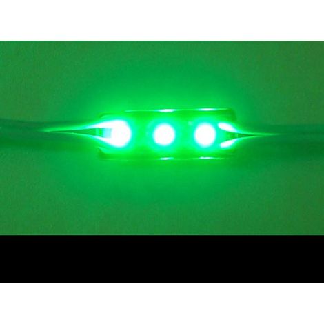 Modulo Mattone LED 3 SMD Verde Per Personalizzare Insegna a Led (1/3)