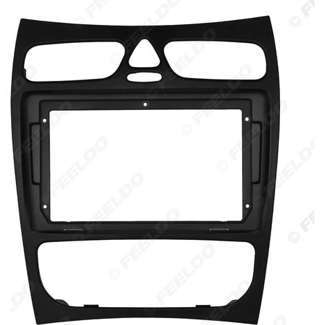 Compatible with the Android large screen modification frame and the audio-visual modification panel (9 inches) of the Mercedes-Benz CLK-KLASSE 209 (2002-2005). (1/4)