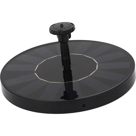 7V 1,5W Solar-Springbrunnenpumpe mit 6 Düsen, Wassersprüher für Teich, Pool, Aquarium und Garten (1/5)