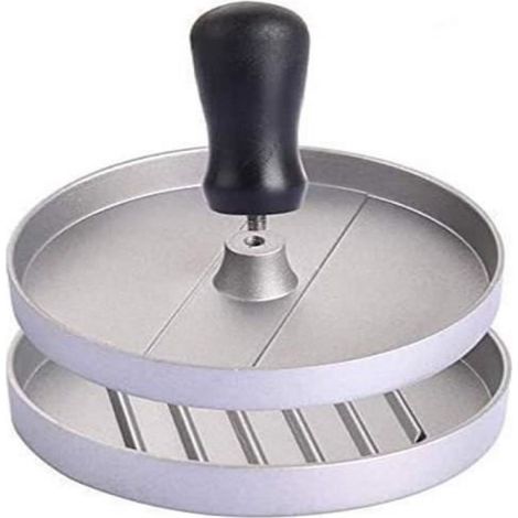 Presse à Burger,Moule à Patty, Fabriqué en Aluminium Moulé Sous Pression et Plaqué avec Sécurité Alimentaire et Antiadhésif Matériau (1/5)