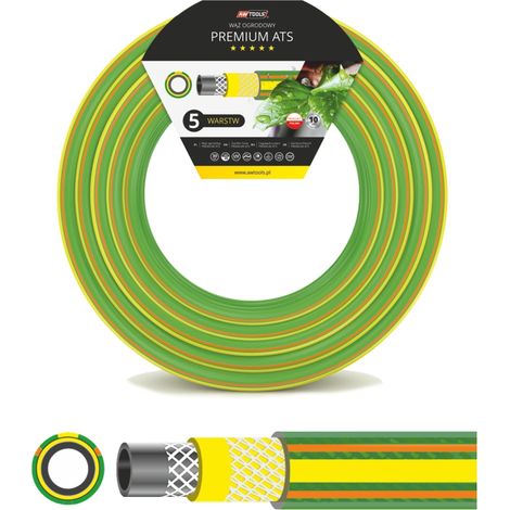 AWTOOLS - MANGUERA DE JARDÍN PREMIUM ATS 3/4" 50 m 5 WARST/15121