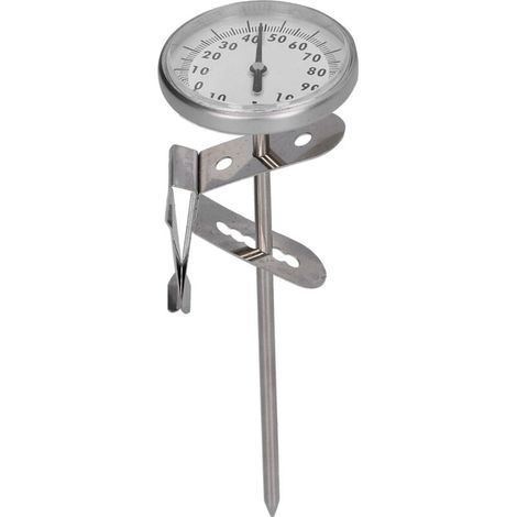 Thermomètre à café en Acier Inoxydable, Cuisine, Cuisson du Lait, Fabrication pour Restaurant (1/5)