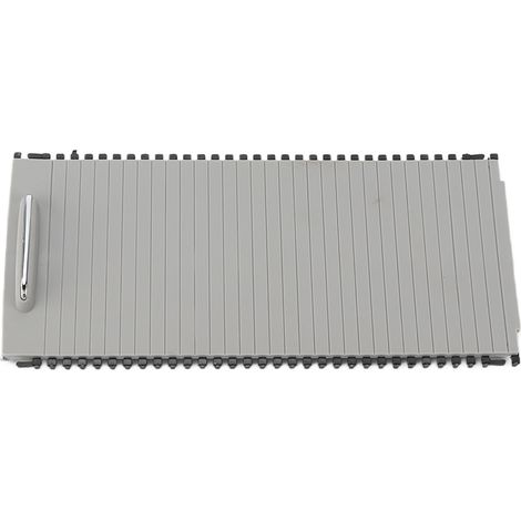 Porte-gobelet coulissant avec couvercle aveugle pour console centrale A20468076079051, remplacement Mercedes-Benz Classe C W204 et Classe E W212, gris (1/5)