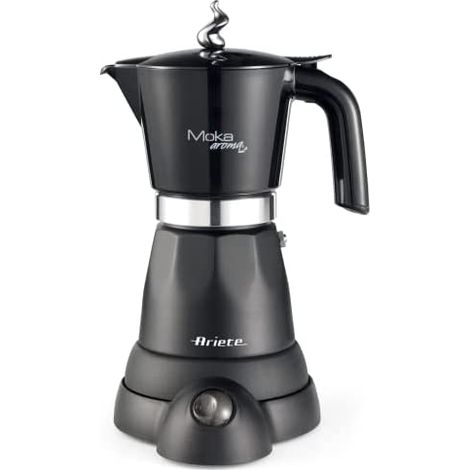 Ariete Moka Aroma 1368/01 macchina da caffè nera 250 ml (1/5)