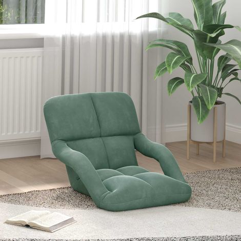 Sillón ajustable Verde Mar Terciopelo (1/5)