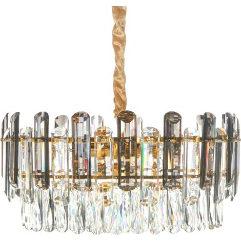 Chandelier MANTARO Glass Gold (1/5)