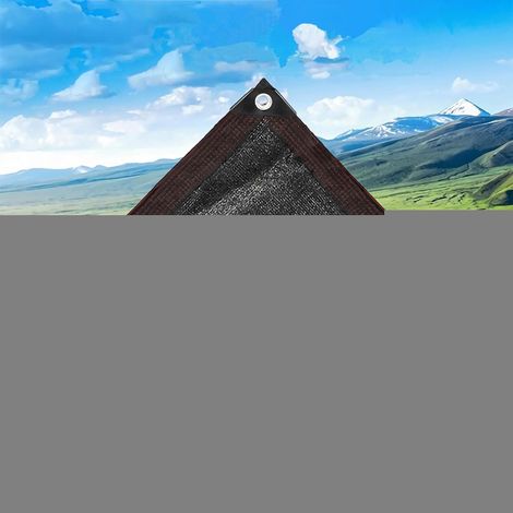 1 Filet D'ombrage,Protection UV 90-95%,Polyéthylène HDPE,Oeillets Métal,Jardin,Serre,Véhicule,4x7m (1/5)