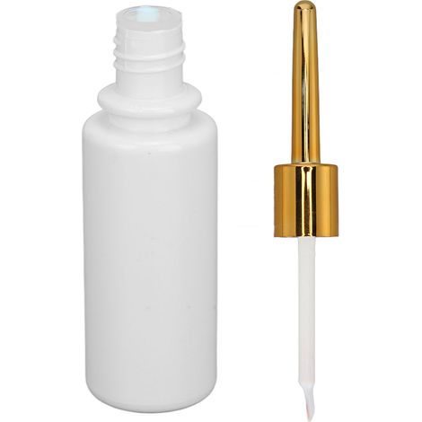 Colle à faux cils 10ml hypoallergénique waterproof, adhésive pour extensions et sensibilité cutanée, blanc (1/5)