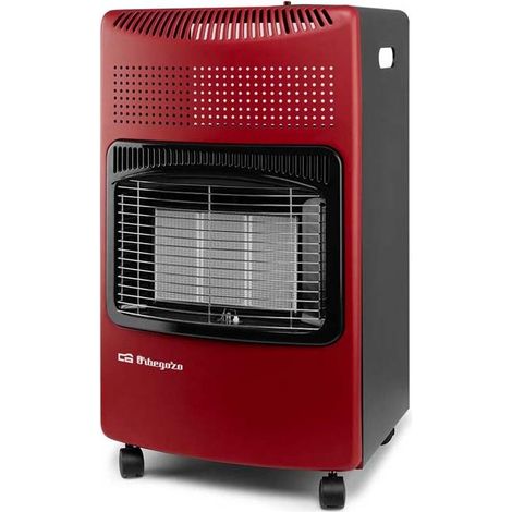 Orbegozo roter Keramik-Gasherd, 4200 W, Butan- und/oder Propangas [Energieklasse A].