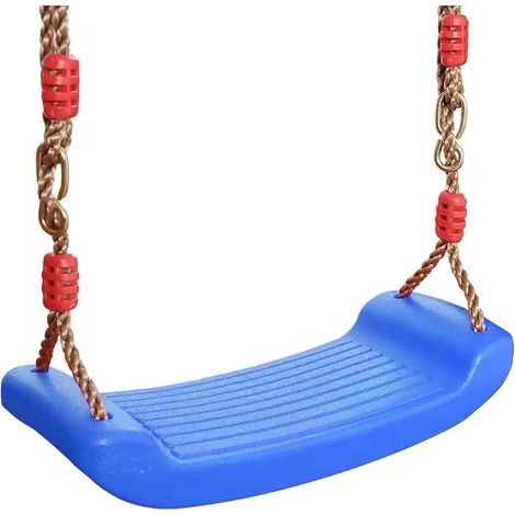 Altalena da giardino in plastica blu ZOYA per bambini
