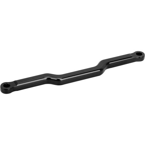 Biellette de direction en alliage d'aluminium avec vis, compatible avec voiture RC RGT 136100 1/10, noire, référence 68019BL (1/5)