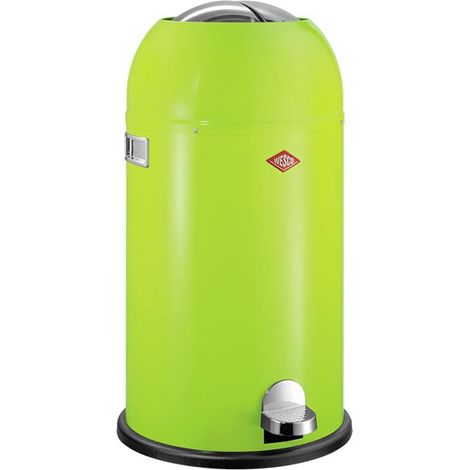 Wesco Mülleimer Kickmaster limegreen (1/3)