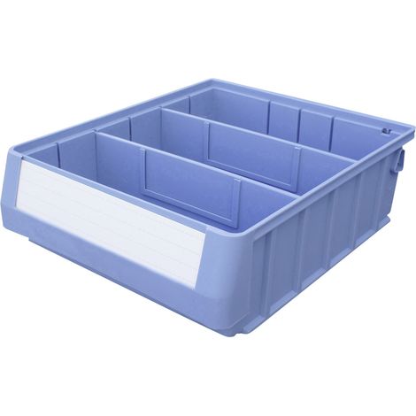 VISO TR 3209  Sichtlagerkasten   (B x H x T) 234 x 90 x 300 mm Blau 1 St.