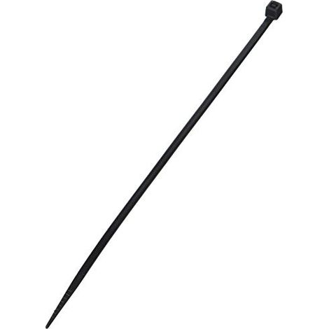 PROFILE - Collier 150x2.5mm noir 100sc