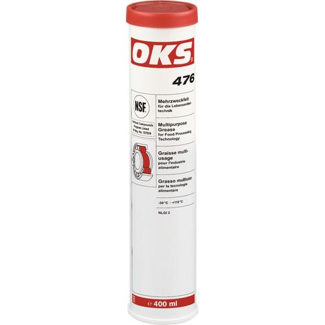 Grasso OKS multiuso per tecnologia alimentare 476 400 ml bianco - 1136780418