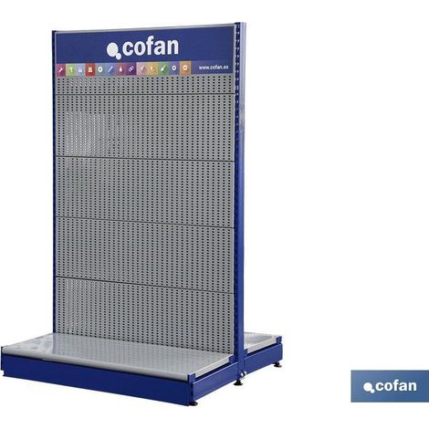 FONDO PERFORADO EXPOSITOR GONDOLA 1000X300MM