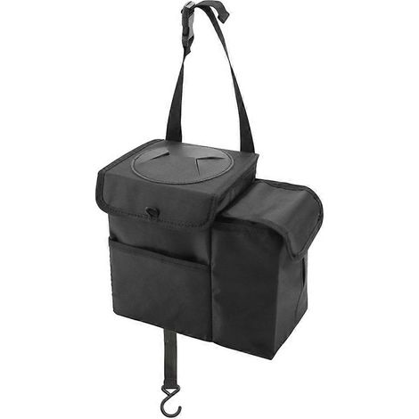 Auto-Mülleimer mit Papierhandtuchhalter, faltbar, wasserdicht und multifunktional, zum Aufhängen, Auto-Aufbewahrungstasche (1/5)