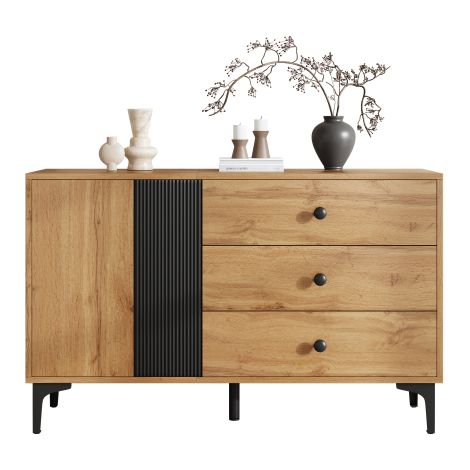 Buffet moderne et épuré – Meuble, unité de rangement, buffet – Ensemble de salon