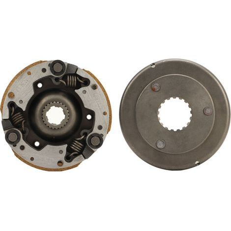 Embrayage automatique ATV 17 mm avec couvercle – Kit complet pour moteur 50 à 110 cc (Dirt Bike, Go Kart, Quad chinois) (1/5)