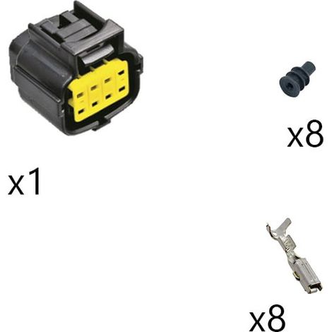 Kit Connettore Econoseal J-Mark II porta femmina 8 vie