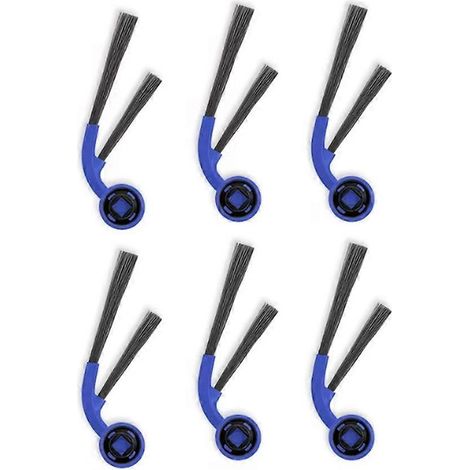 Lot de 6 pièces brosse latérale pour Ecovacs Deebot X9 Pro Omni/X9 Pro aspirateur pièces de rechange (1/5)