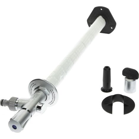 Kemper Frosti®-Plus robinet extérieur kit de montage avec tête à clé
