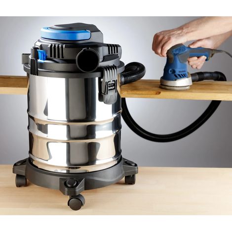 Aspirateur eau et poussière 3 en 1 en acier inoxydable et souffleur (1/3)