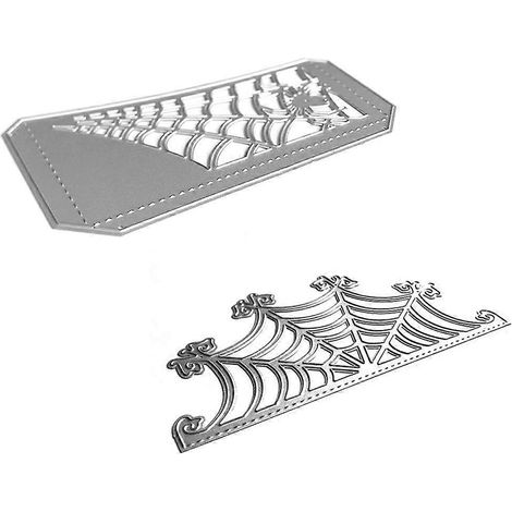 Halloween-Spinnennetz-Stanzschablone für Metall, DIY-Scrapbooking-Album, Papierkarten, Prägedekoration