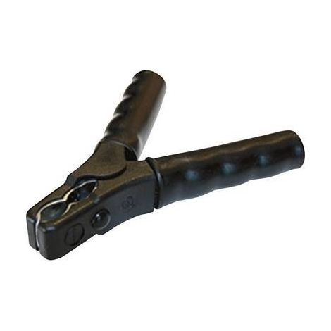 Pinza per caricabatterie 80 A Collegamento a vite per capicorda mediante occhiello M4 Nero SET® LZ81 Contenuto: 1 pz.