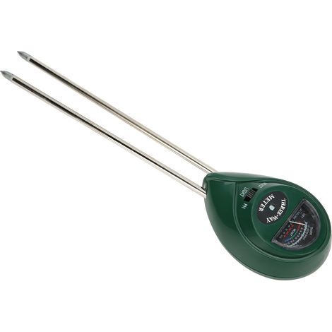 Testeur de sol 3-en-1 : humidité, luminosité et pH-mètre pour jardin, analyseur de terre précis, outil de mesure végétal, capteur multifonction pour plantes. (1/5)