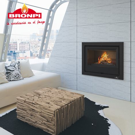 Insert cheminée à bois Paris 70 vision - 11kw (1/5)