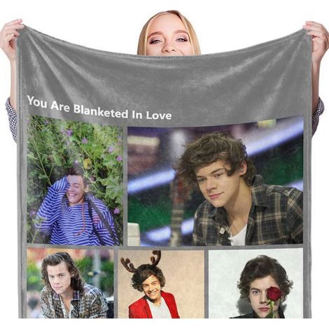 Tapis étoile personnalisé Harry Styles BL602D-3, 150x200 cm, moquette décorative en laine, design exclusif, tapis de salon ou chambre (1/3)