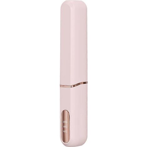 Brosse lissante portable sans fil, mini brosse lissante, peigne lisseur à ions négatifs pour femmes B (1/5)