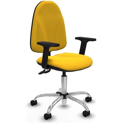 Piqueras y Crespo Algarra CPDM chaise jaune bureau (1/3)