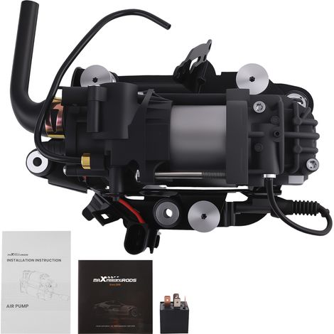 Air Suspension Compressor W/ Bracket For BMW 7 series G11 G12 740d 2005-2020